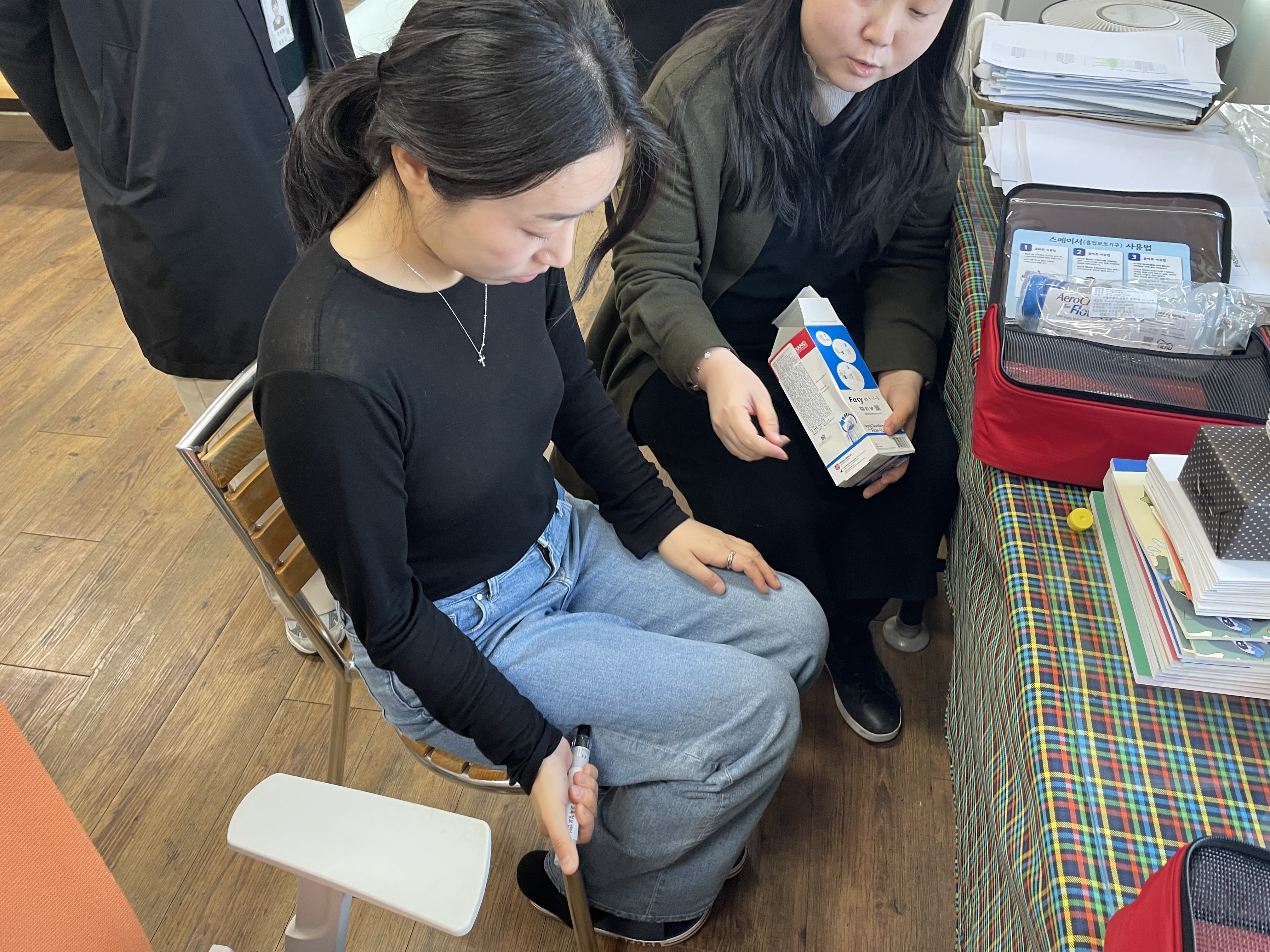 김천시 신규안심학교(김천중앙중) 방문 및 물품지원