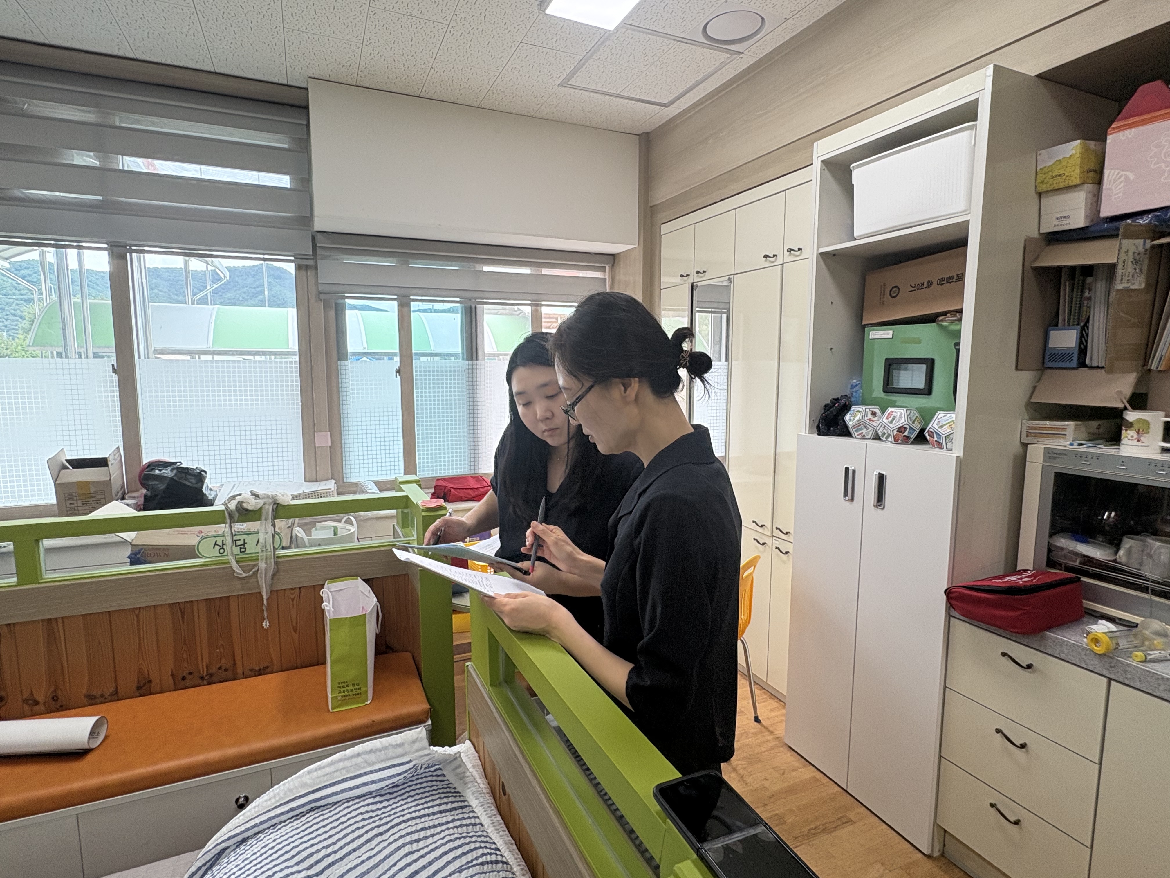 고령군 쌍림초등학교 우수안심학교 현장점검