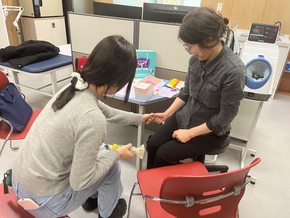 경주시 선덕여고 신규안심학교 물품지원 및 응급상황대처법 교육
