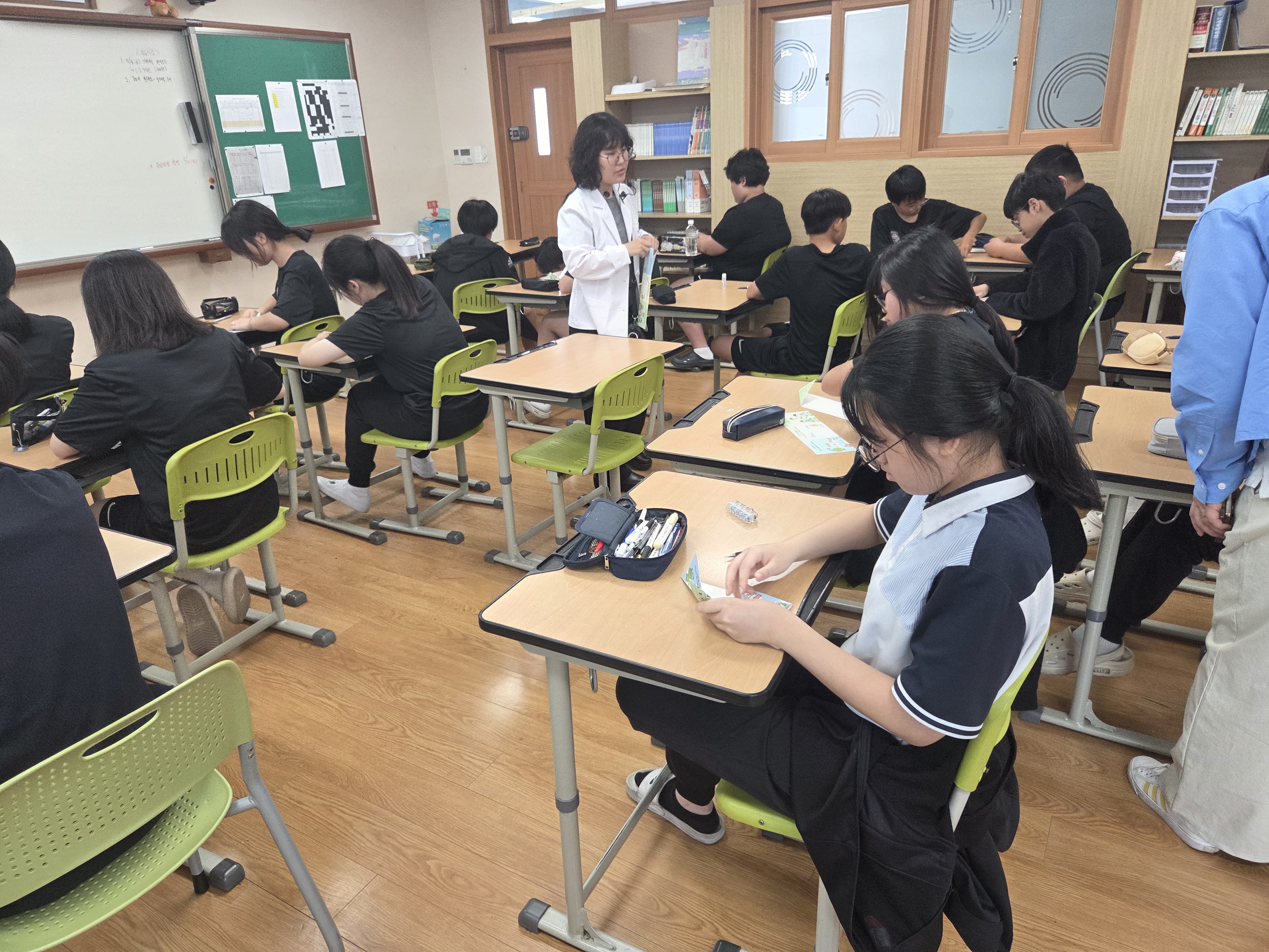봉화군 청량중 학생대상 알레르기질환 교육